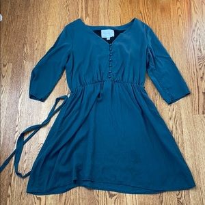 Amour Vert Green Long-Sleeved Dress